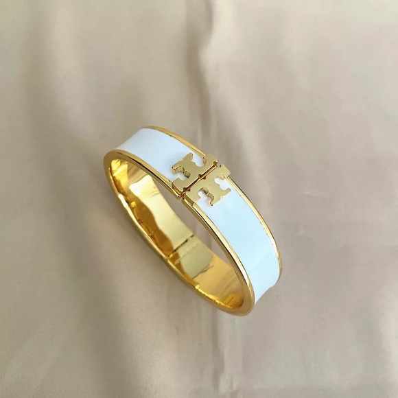 Kira Enamel Bangle Bracelet - Picture 5 of 10